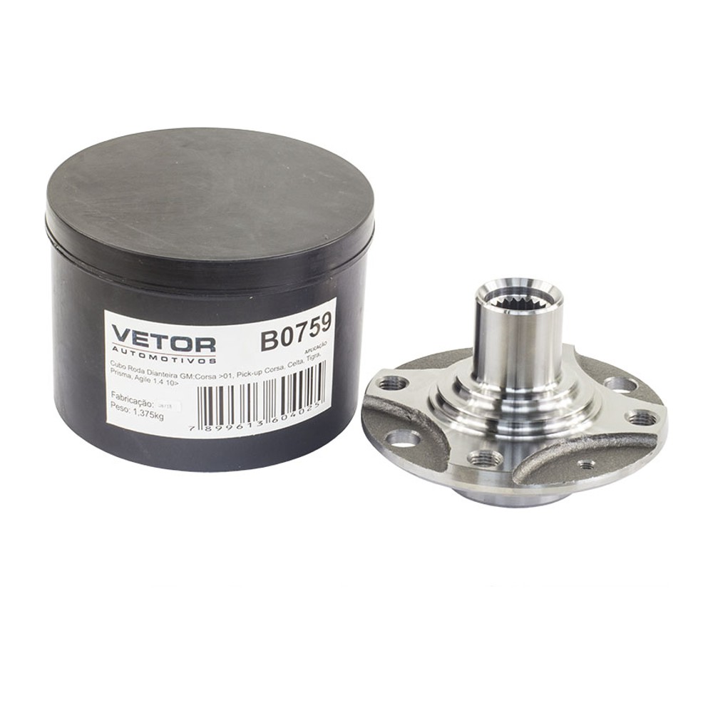 Cubo de Roda Dianteiro 22 Dentes - Vetor - B0759