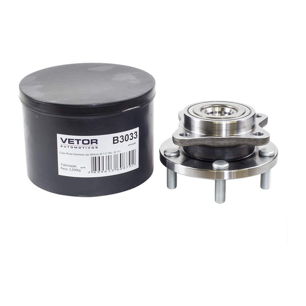 Cubo de Roda Dianteiro para JAC J5 e J6 - Vetor - B3033