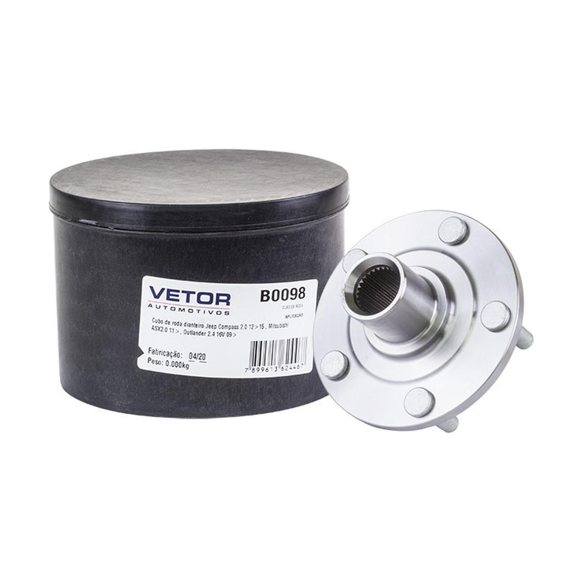 Cubo de Roda Dianteiro 28 Dentes - Vetor - B0098