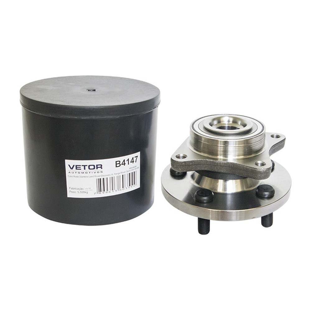Cubo de Roda Dianteiro para Land Rover Discovery 3 - Vetor - B4147