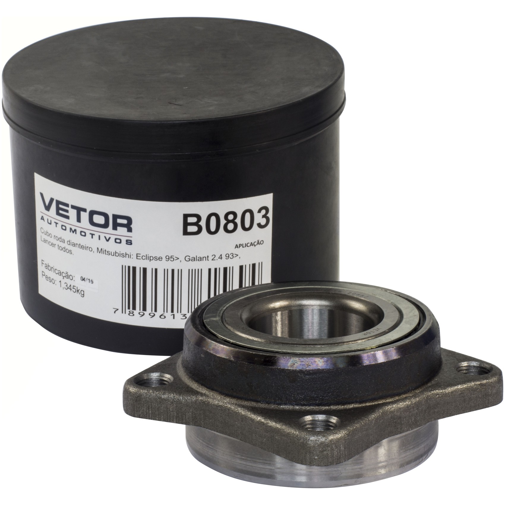 Cubo de Roda Dianteiro para Mitsubishi Eclipse e Lancer - Vetor - B0803