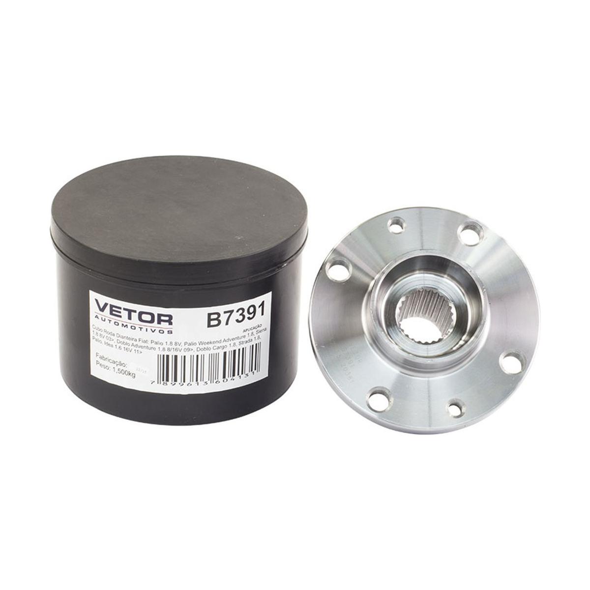 Cubo de Roda Dianteiro 25 Dentes - Vetor - B7391