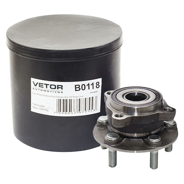 Cubo de Roda Dianteiro 27 Dentes com ABS - Vetor - B0118