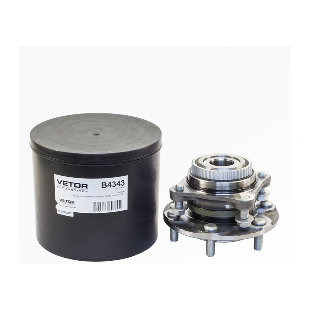 Cubo de Roda Dianteiro para Toyota Hilux e Hilux Sw4 - Vetor - B4343