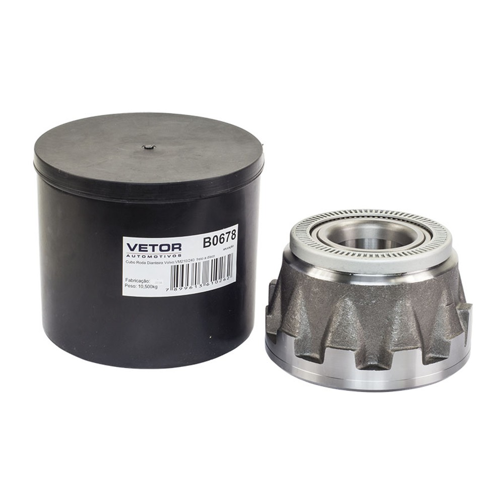 Cubo de Roda Dianteiro para Volvo VM 210 R - Vetor - B0678
