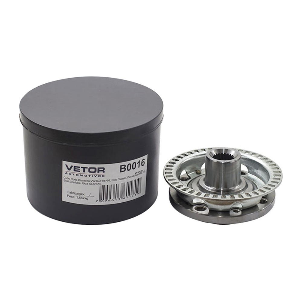 Cubo de Roda Dianteiro 22 Dentes - Vetor - B0016