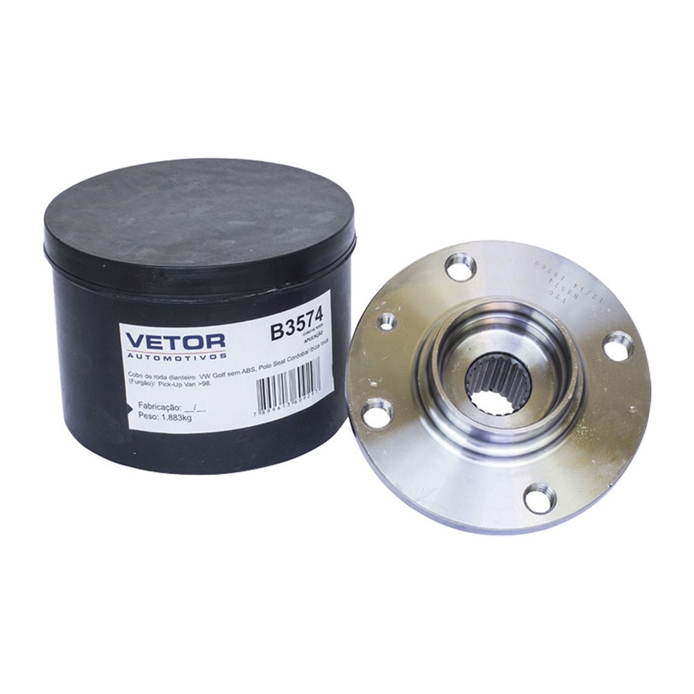 Cubo de Roda Dianteiro 22 Dentes - Vetor - B3574