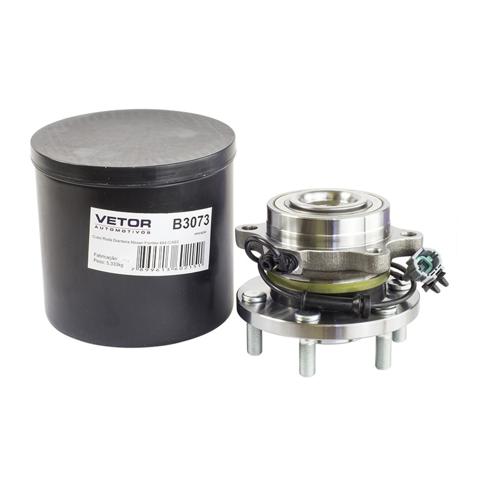Cubo de Roda Dianteiro para Nissan Frontier - Vetor - B3073