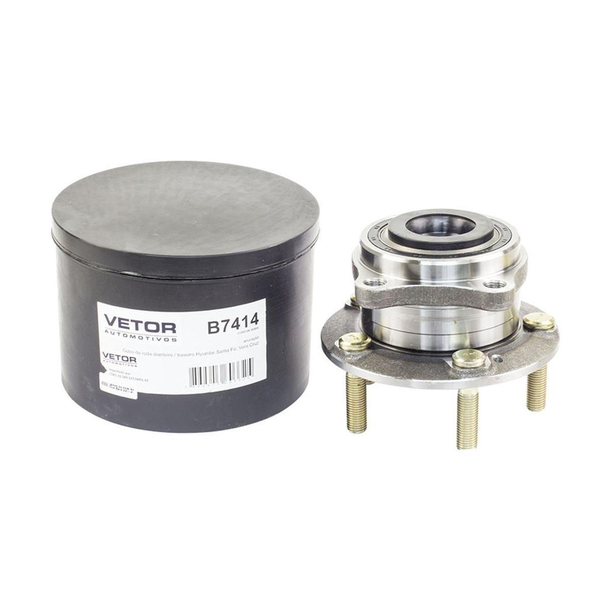 Cubo de Roda Dianteiro ou Traseiro 30 Dentes - Vetor - B7414