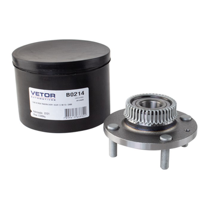 Cubo de Roda Traseiro 43 Dentes para Chery Celer - Vetor - B0214