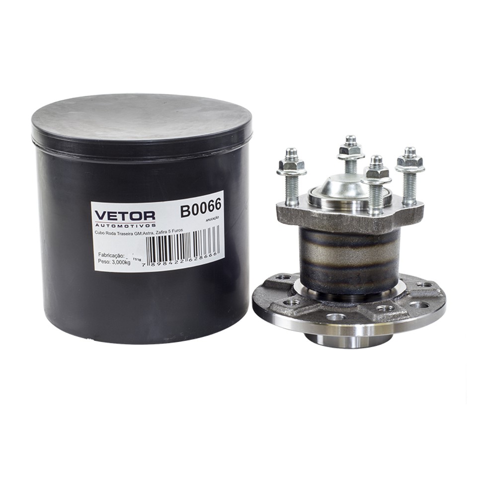 Cubo de Roda Traseiro para Chevrolet Astra Hatch e Astra Sedan - Vetor - B0066
