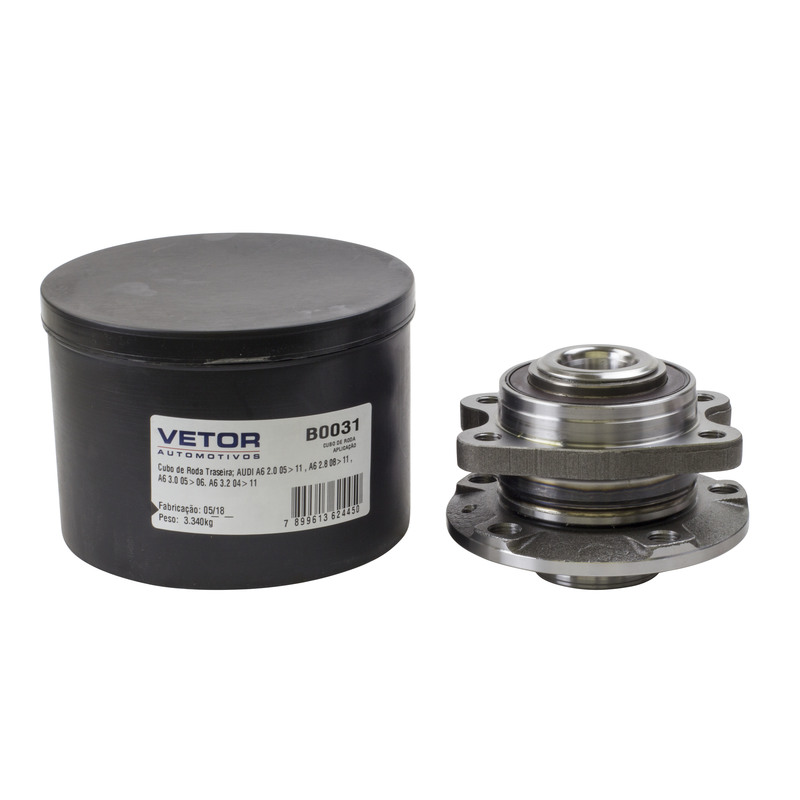 Cubo de Roda Traseiro para Audi A6 - Vetor - B0031