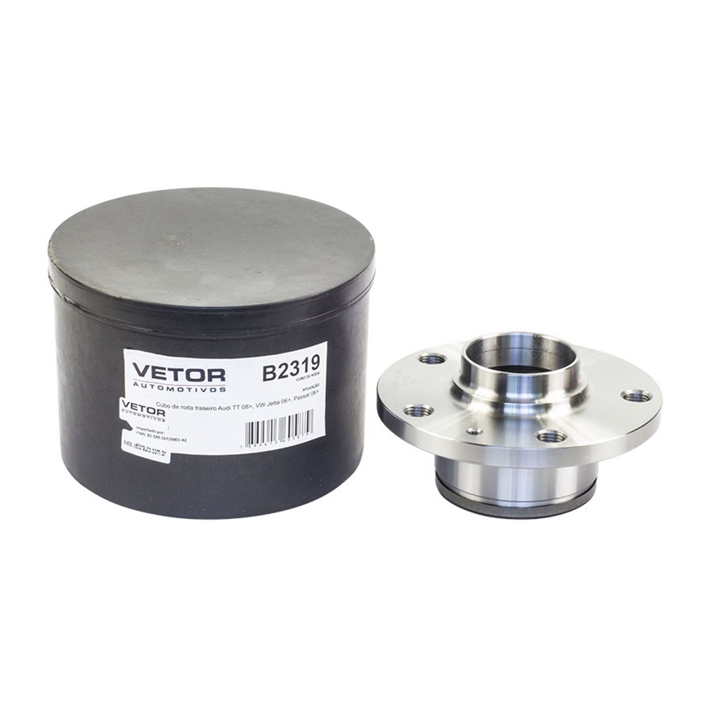 Cubo de Roda Traseiro para Volkswagen Tiguan - Vetor - B2319