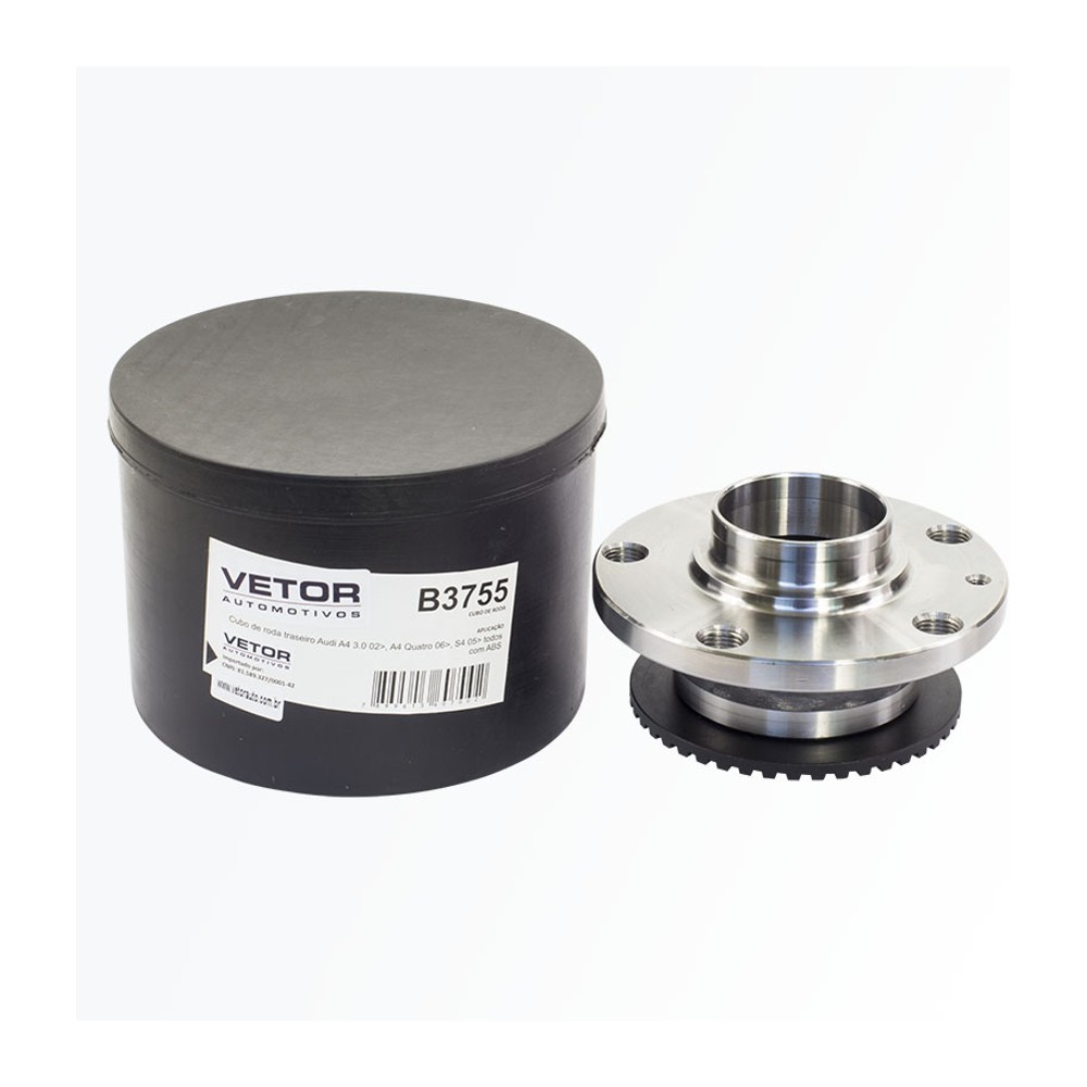 Cubo de Roda Traseiro para Audi A4 - Vetor - B3755