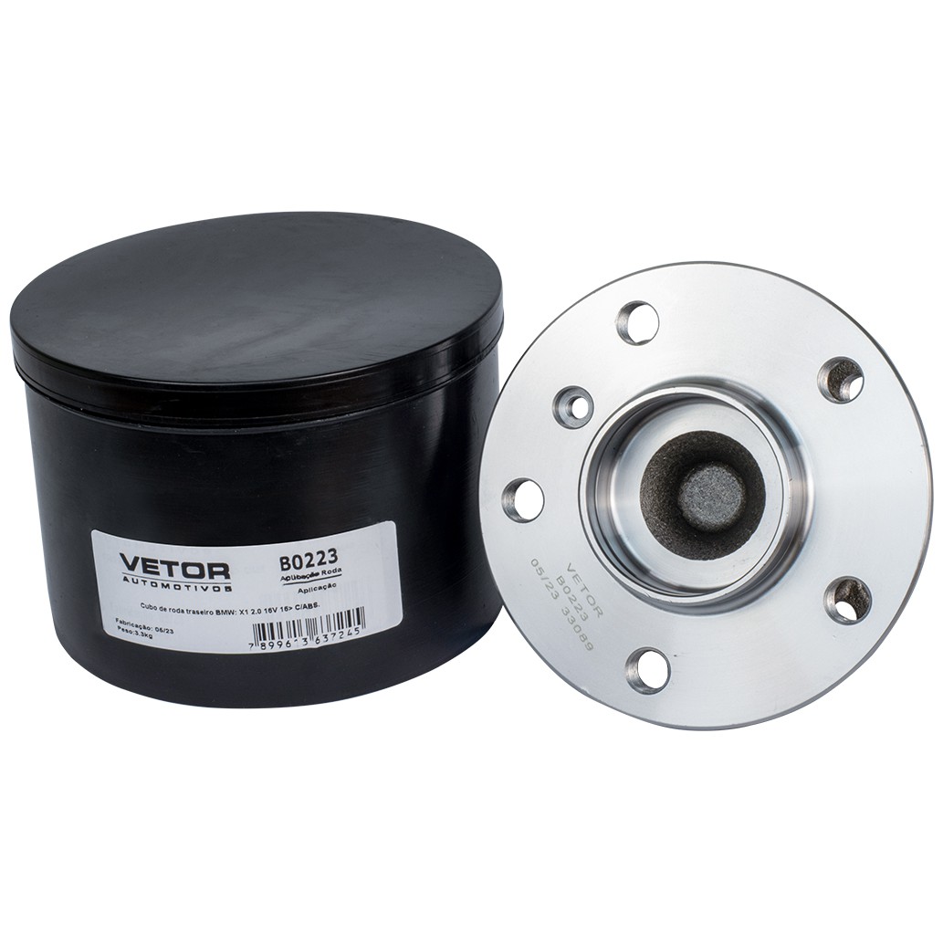 Cubo de Roda Traseiro para BMW X1 - Vetor - B0223