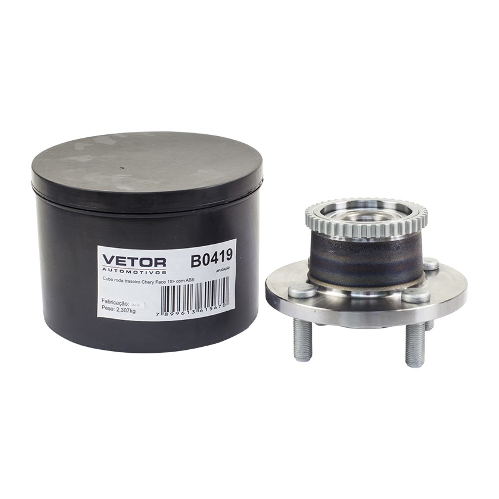 Cubo de Roda Traseiro para Chery Face - Vetor - B0419