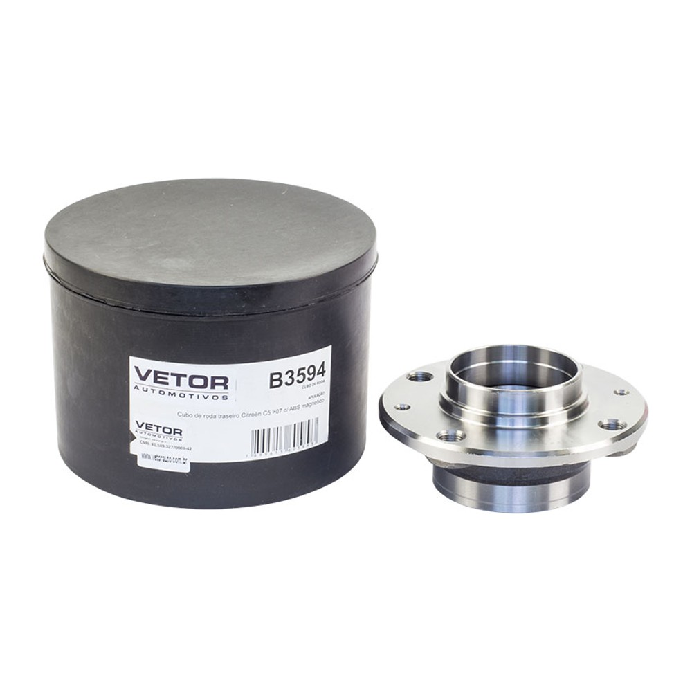 Cubo de Roda Traseiro para Citroen C5 - Vetor - B3594