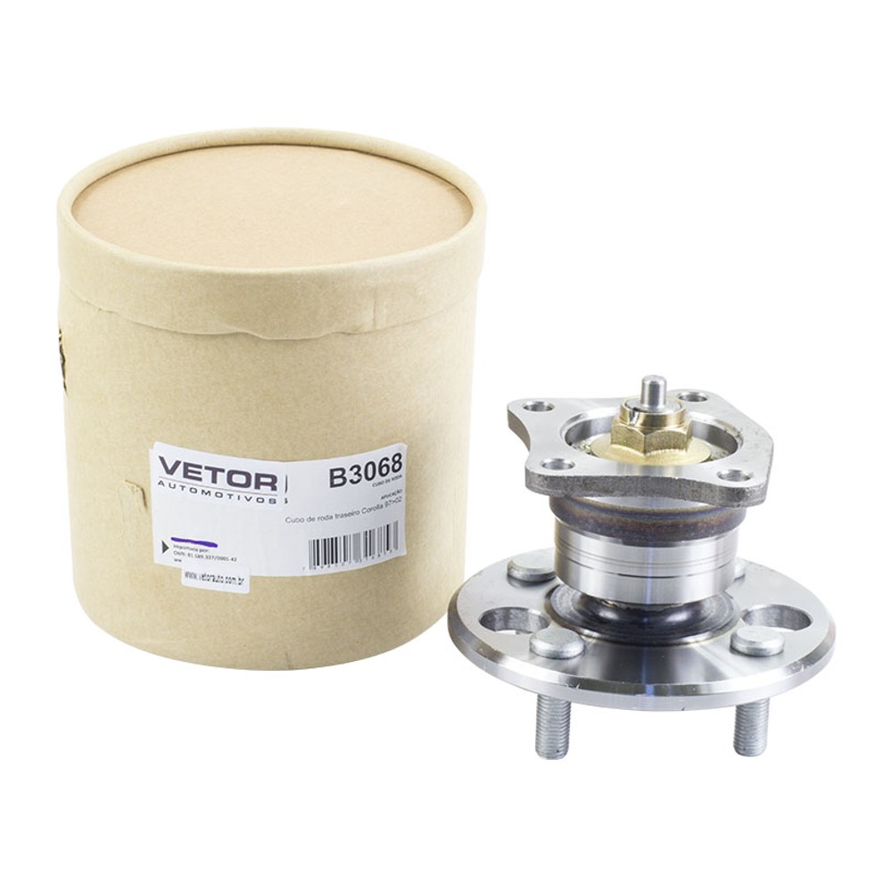 Cubo de Roda Traseiro para Toyota Corolla - Vetor - B3068