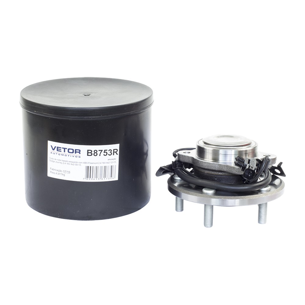 Cubo de Roda Traseiro Dodge Journey e Fiat Freemont - Vetor - B8753R