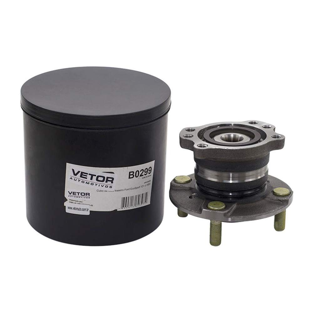Cubo de Roda Traseiro para Ford Ecosport - Vetor - B0299
