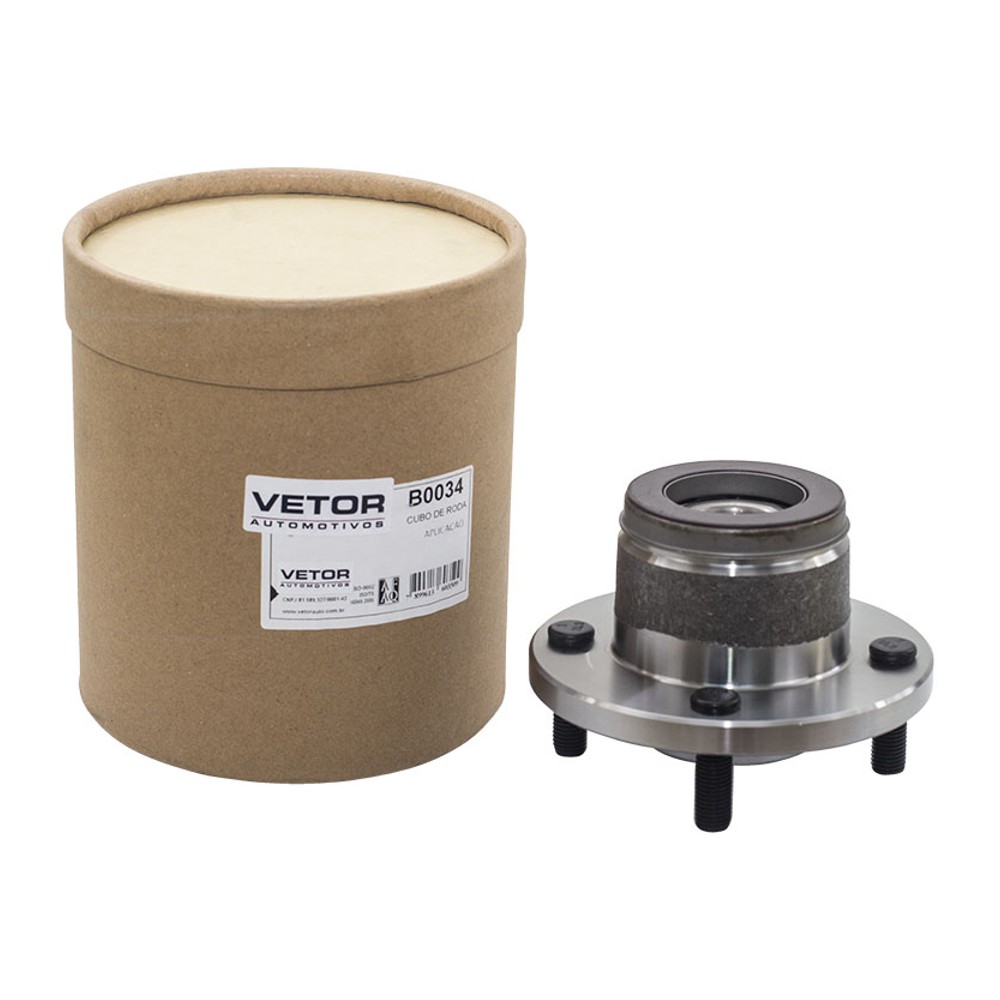 Cubo de Roda Traseiro para Ford Focus e Focus Sedan - Vetor - B0034