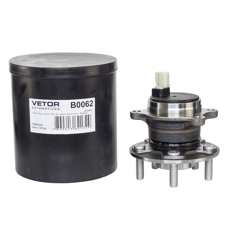Cubo de Roda Traseiro Ford Focus e Volvo V40 - Vetor - B0062