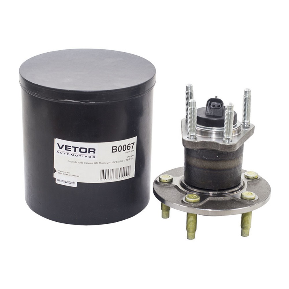 Cubo de Roda Traseiro para Chevrolet Malibu - Vetor - B0067
