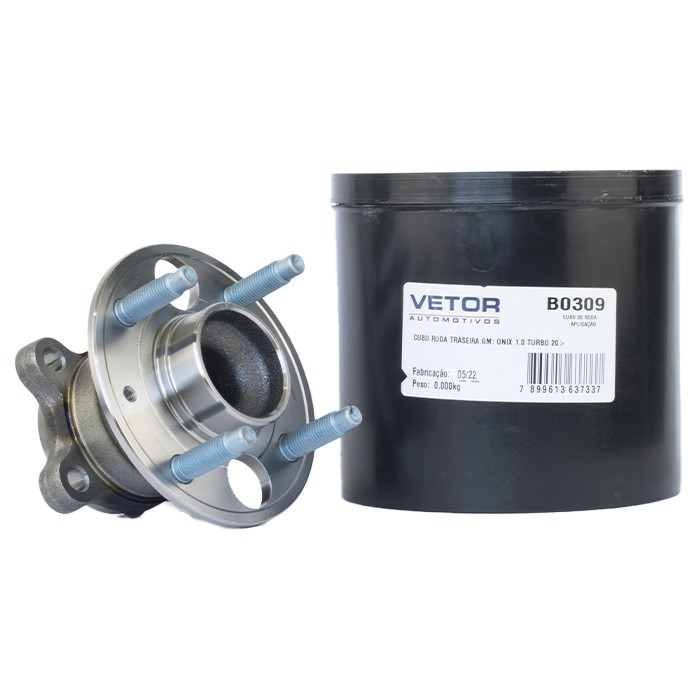 Cubo de Roda Traseiro para Chevrolet Onix - Vetor - B0309