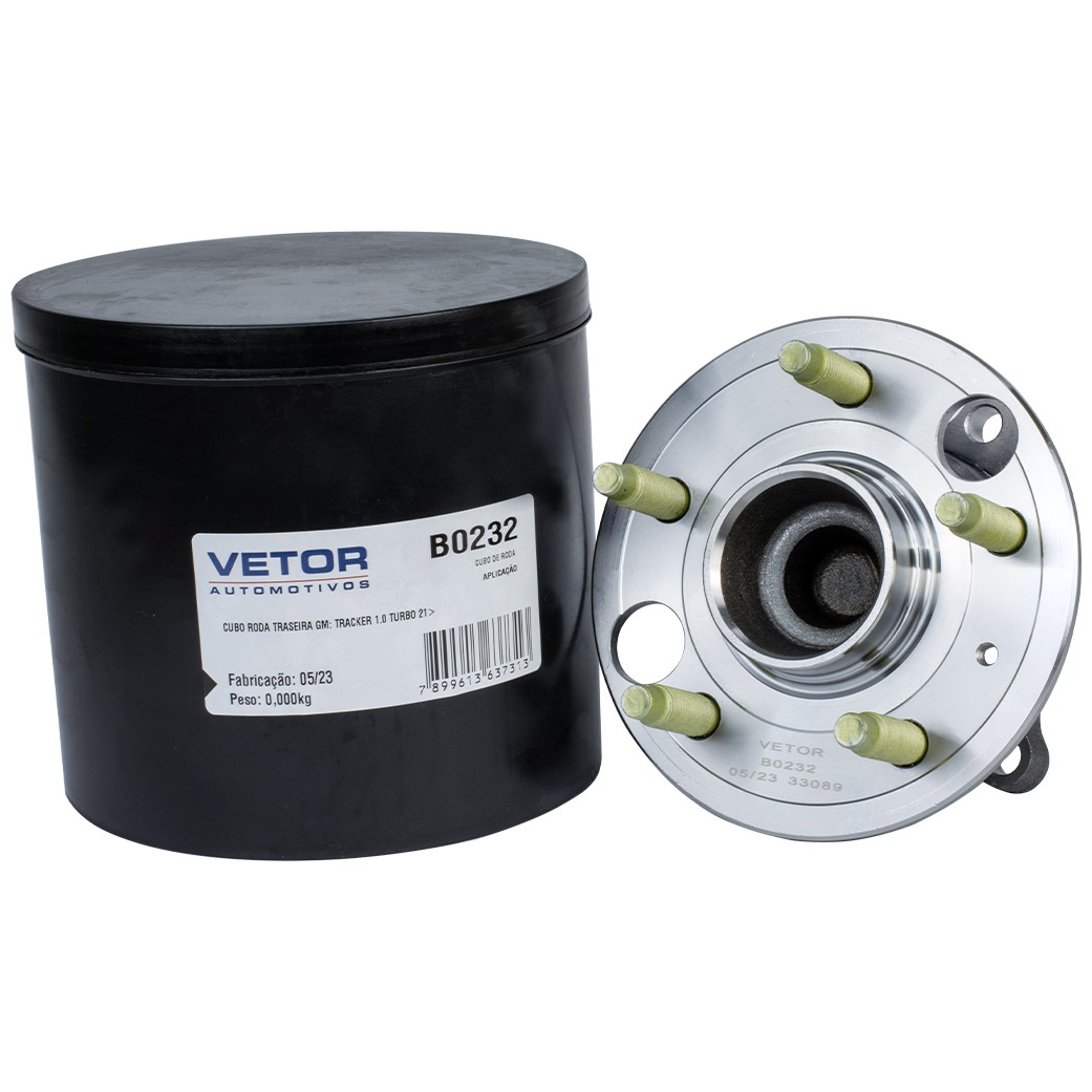 Cubo de Roda Traseiro para Chevrolet Tracker - Vetor - B0232