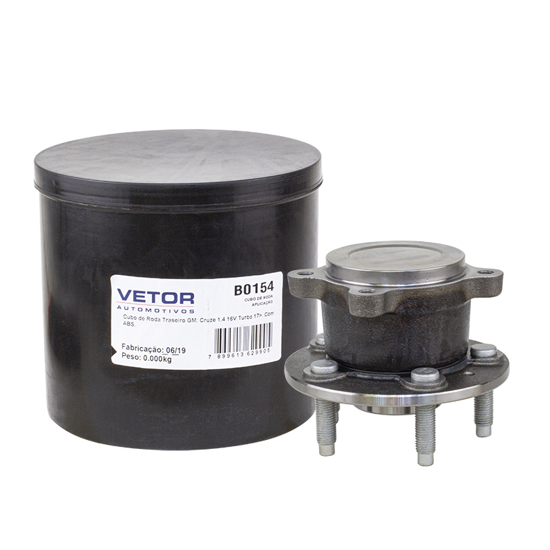 Cubo de Roda Traseiro para Chevrolet Cruze - Vetor - B0154