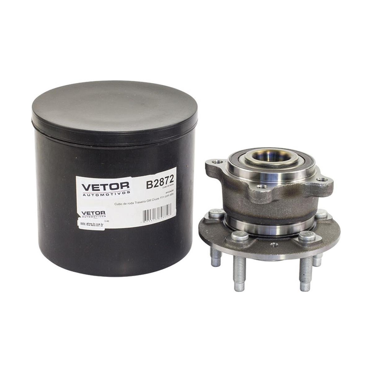 Cubo de Roda Traseiro para Chevrolet Cruze - Vetor - B2872