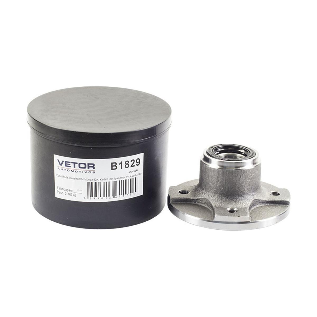 Cubo de Roda Traseiro - Vetor - B1829