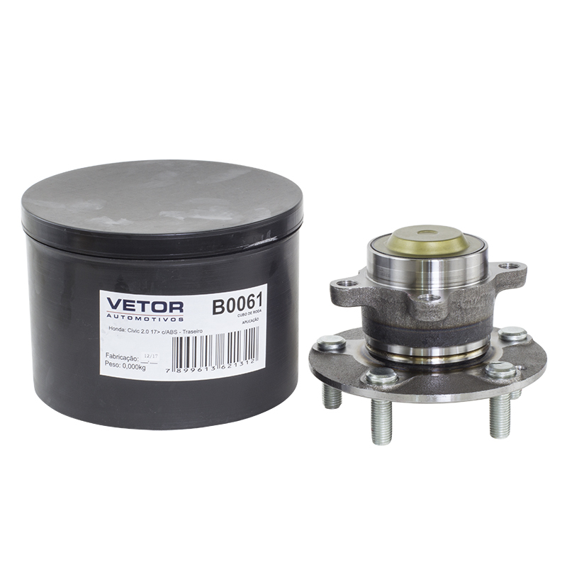 Cubo de Roda Traseiro para Honda Civic - Vetor - B0061