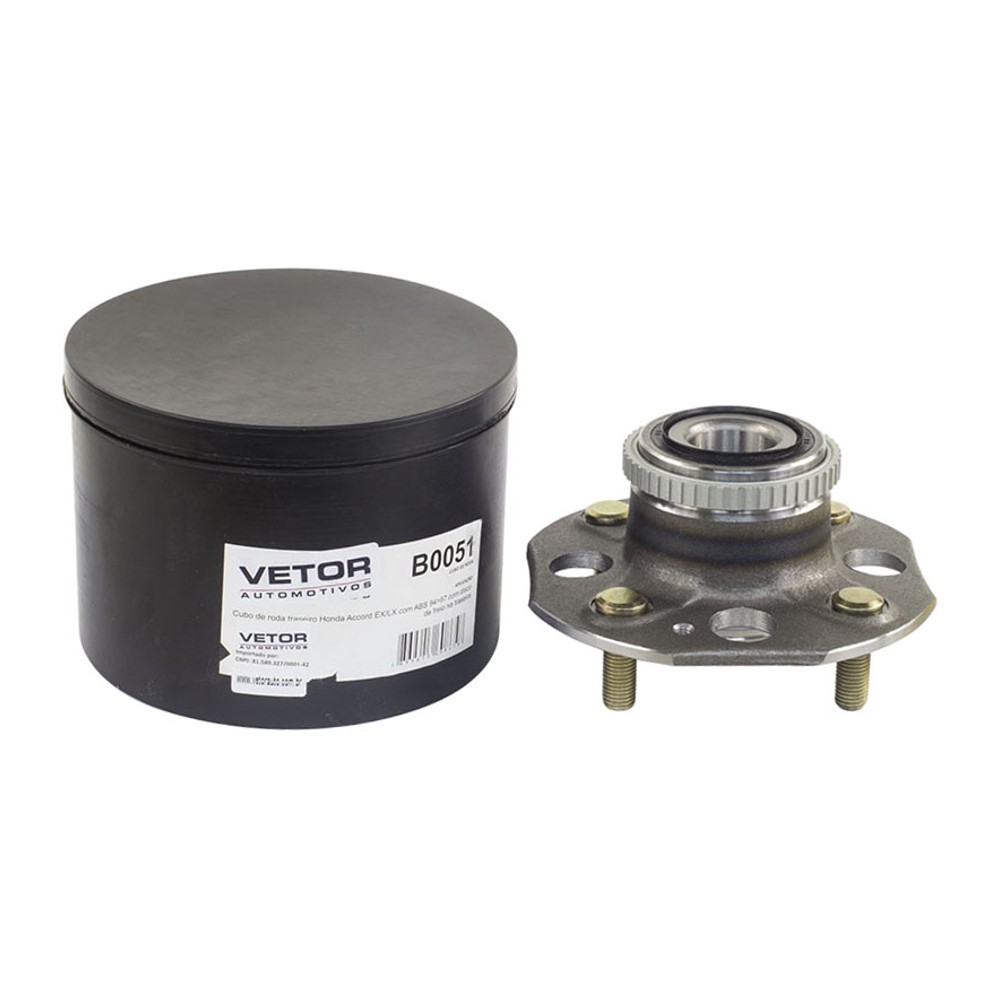 Cubo de Roda Traseiro para Honda Accord - Vetor - B0051