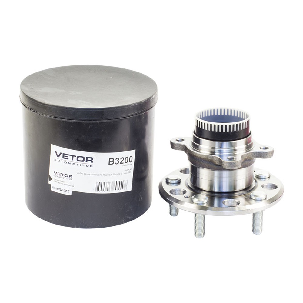 Cubo de Roda Traseiro para Kia Sportage - Vetor - B3200