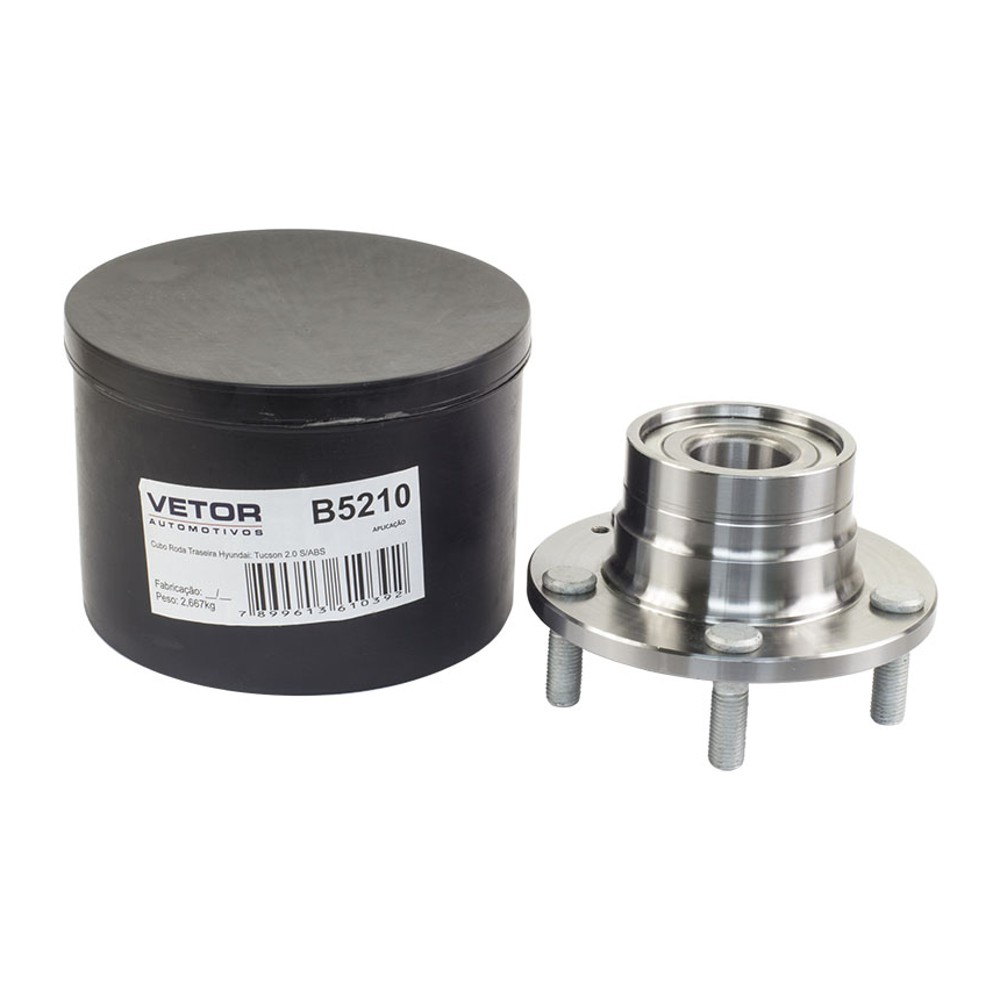 Cubo de Roda Traseiro para Hyundai Tucson - Vetor - B5210
