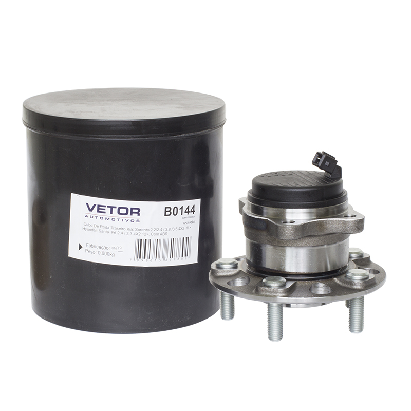Cubo de Roda Traseiro Hyundai Tucson e Kia Sportage - Vetor - B0144