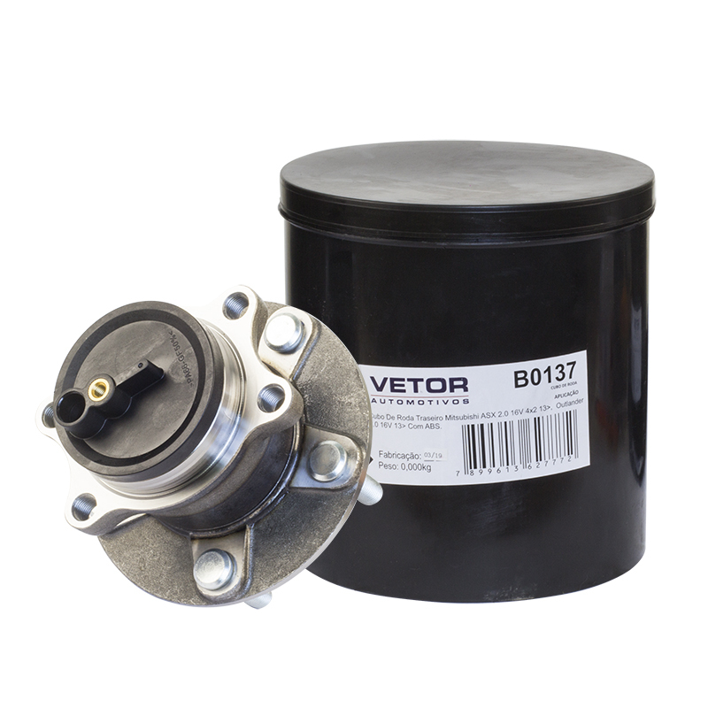 Cubo de Roda Traseiro 5 Furos para Mitsubishi ASX e Outlander - Vetor - B0137