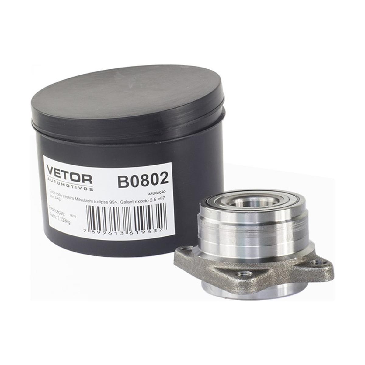 Cubo de Roda Traseiro - Vetor - B0802