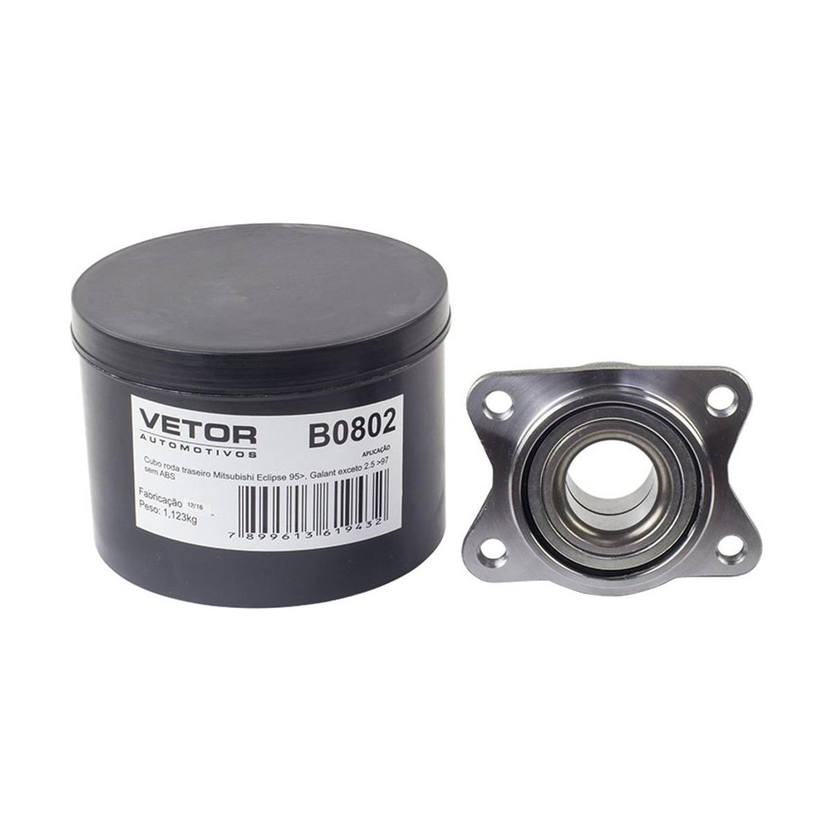 Cubo de Roda Traseiro - Vetor - B0802