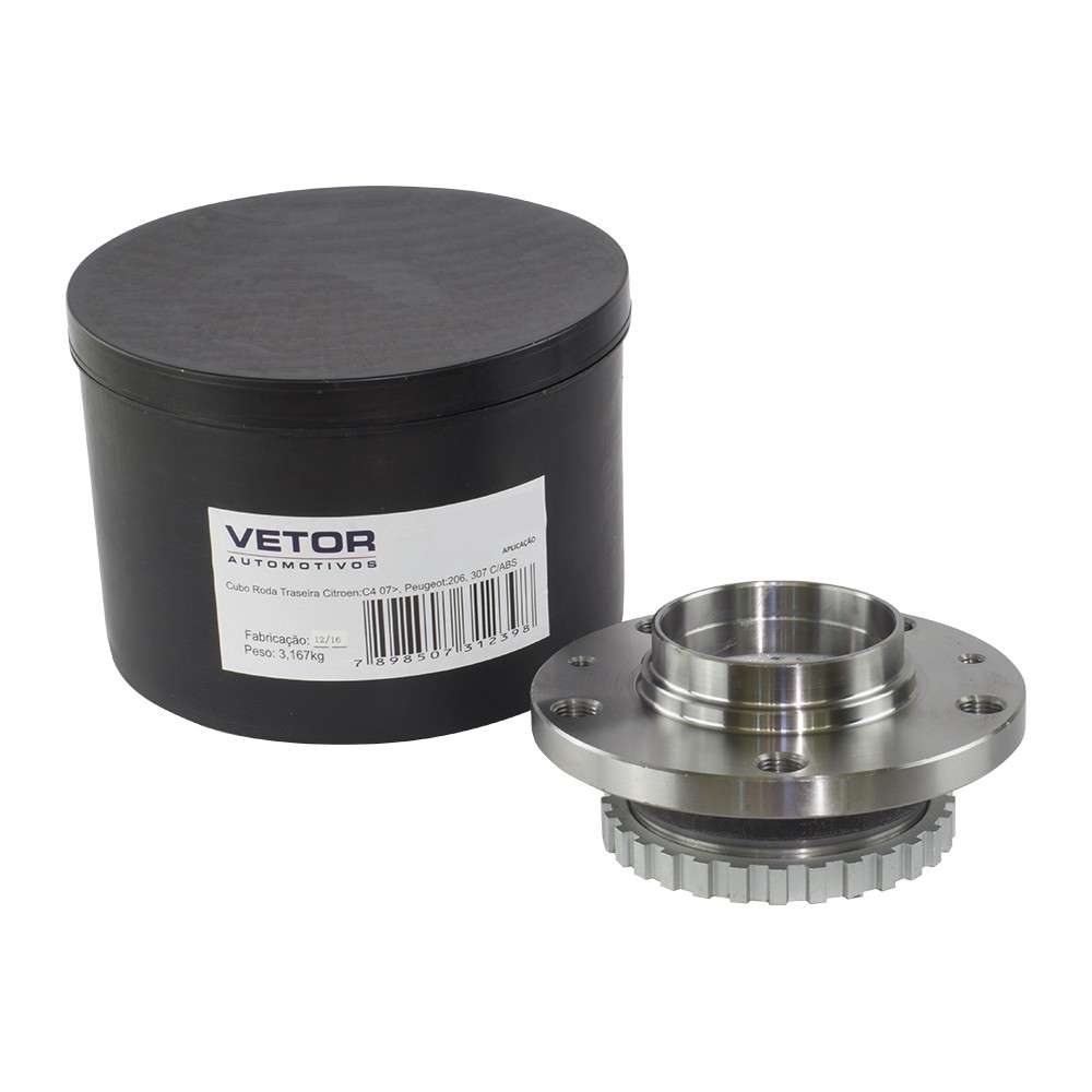 Cubo de Roda Traseiro para Peugeot 605 - Vetor - B3748
