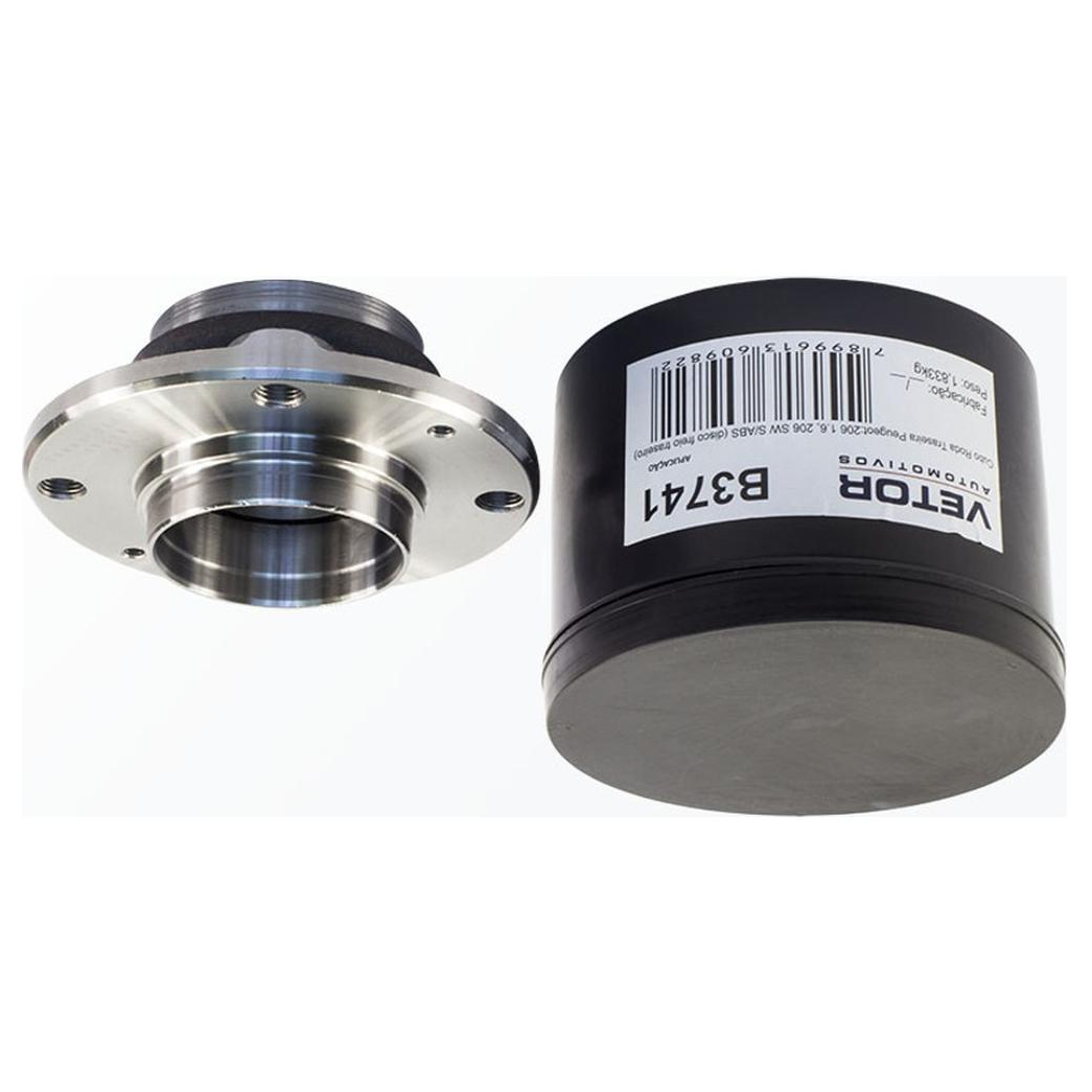 Cubo de Roda Traseiro para Peugeot 206 SW - Vetor - B3741