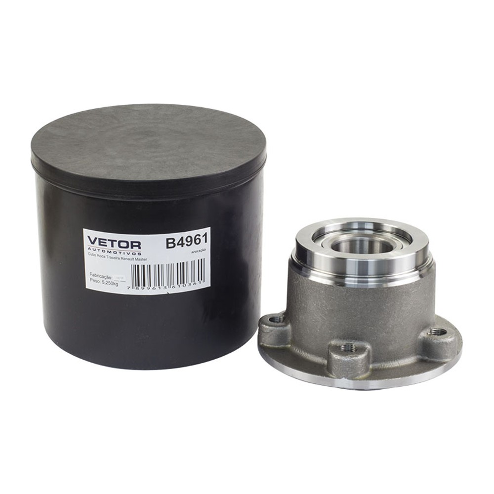 Cubo de Roda Traseiro para Renault Master - Vetor - B4961