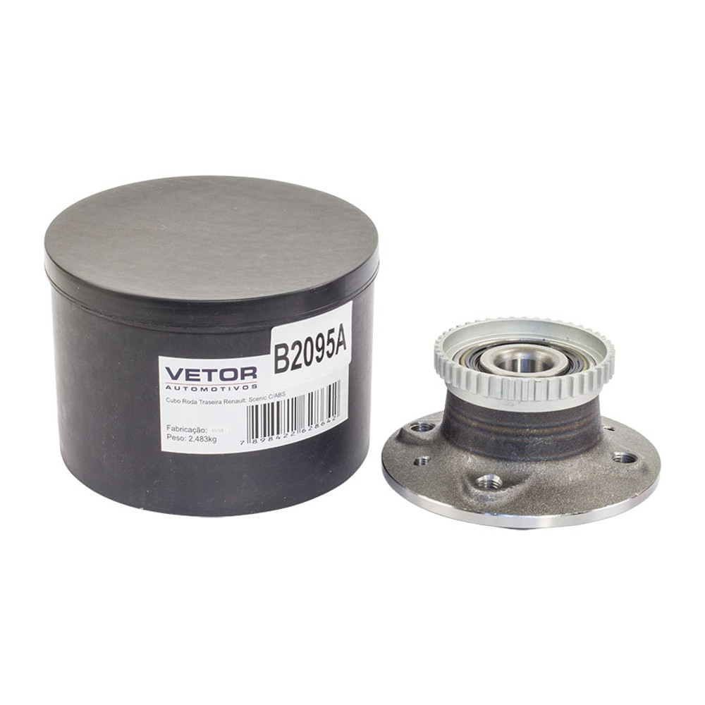 Cubo de Roda Traseiro para Renault Scenic - Vetor - B2095A
