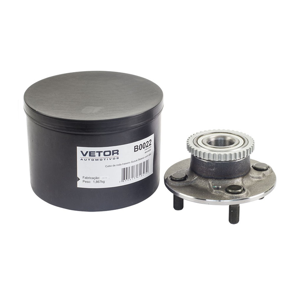 Cubo de Roda Traseiro para Suzuki Baleno - Vetor - B0022