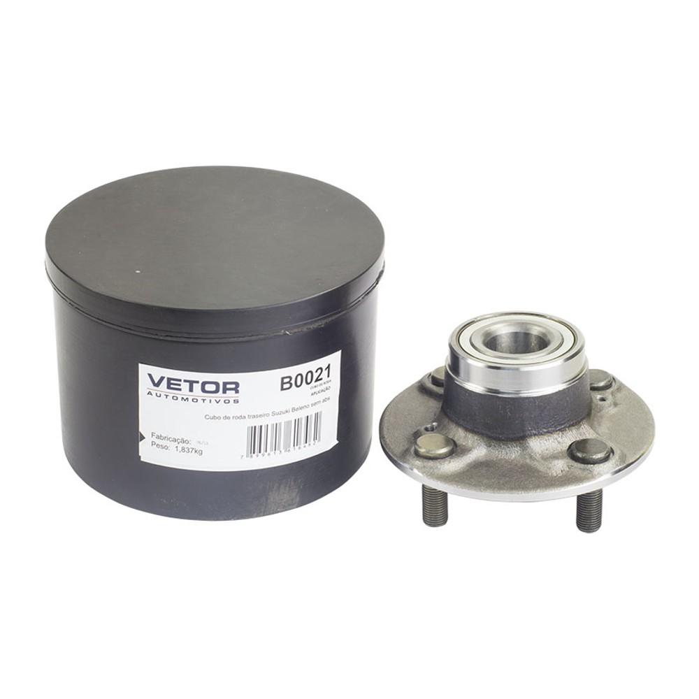 Cubo de Roda Traseiro para Suzuki Baleno - Vetor - B0021