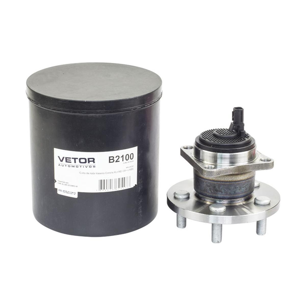 Cubo de Roda Traseiro para Toyota Corolla - Vetor - B2100