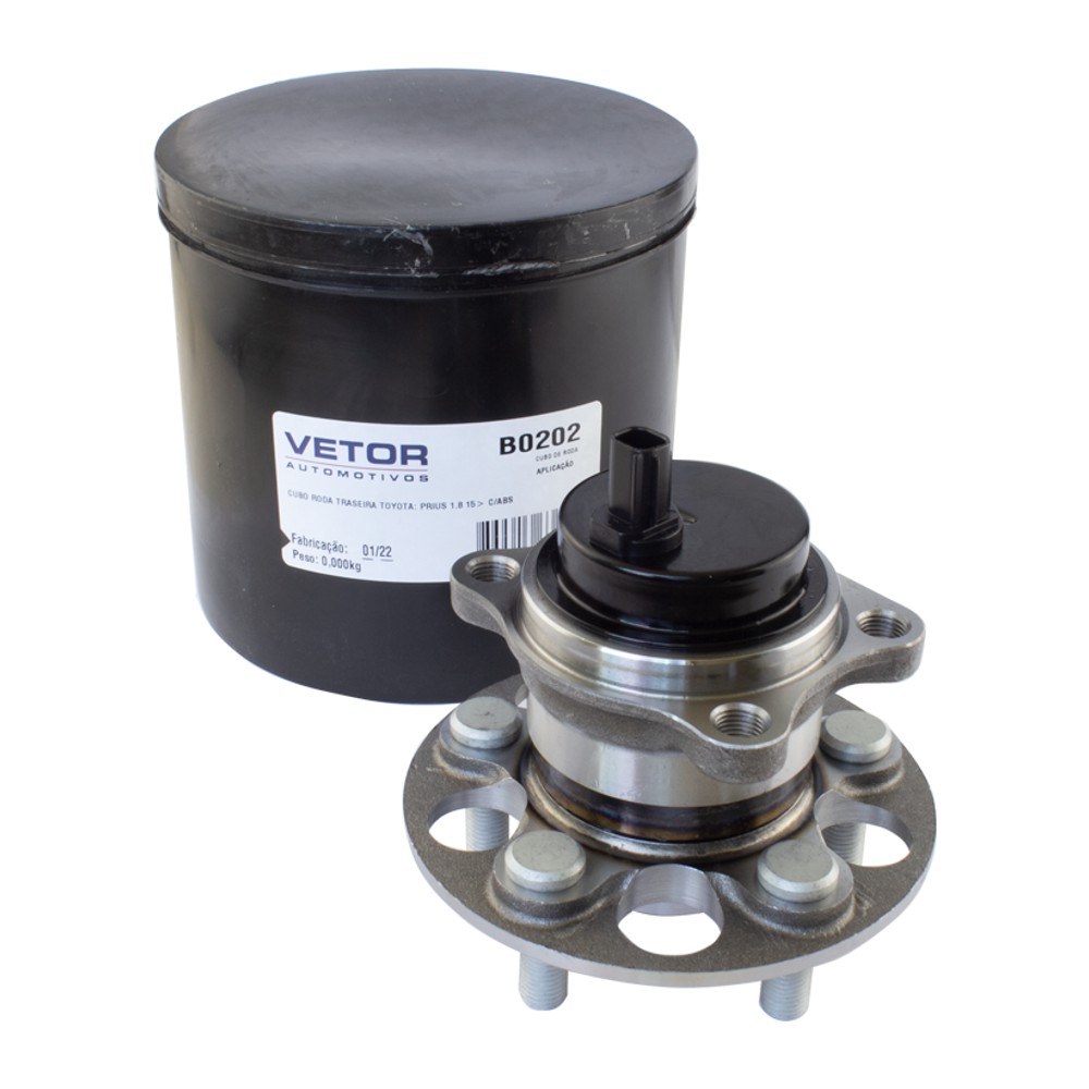 Cubo de Roda Traseiro para Toyota Prius - Vetor - B0202
