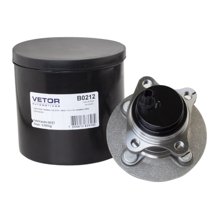 Cubo de Roda Traseiro para Toyota Yaris - Vetor - B0212