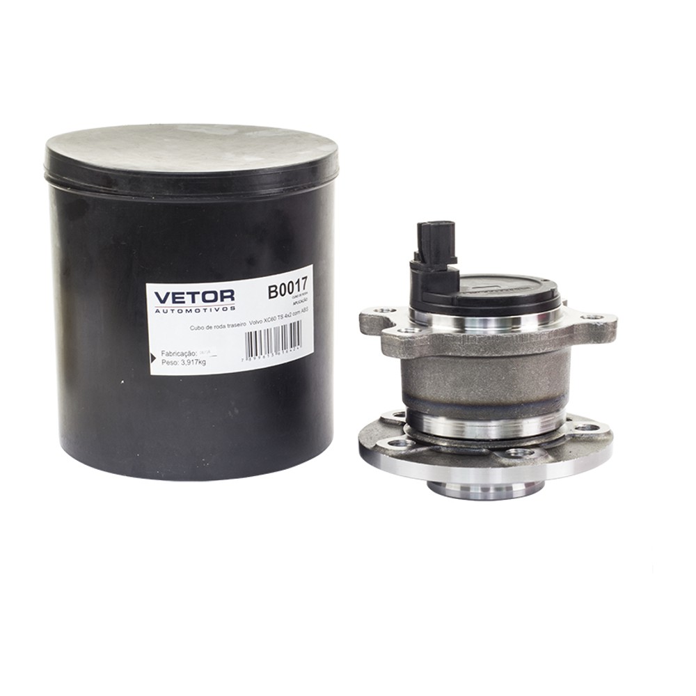 Cubo de Roda Traseiro para Volvo S60 - Vetor - B0017